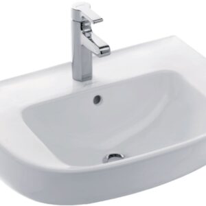 JACOB DELAFON ODEON UP compact washbasin 60 x 44 cm drilled 1 hole white Ref. E4700-00, with or without washbasin column. Nigeria-Materiels.com provides premium hardware and industrial supplies. Trust us for all your construction needs.