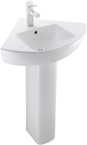 ODEON UP corner washbasin 50 x 50 cm with 1 hole, white Ref. E4710-00. Nigeria-Materiels.com offers a wide selection of plumbing and electrical products. Quality and affordability guaranteed.