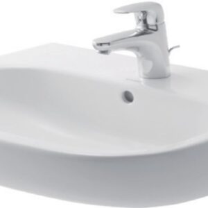 DURAVIT D-CODE washbasin, 60 x 46, White Ref. 2310600000 with or without washbasin column. Nigeria-Materiels.com is dedicated to providing top-notch electrical and construction supplies. Shop with confidence and ease.