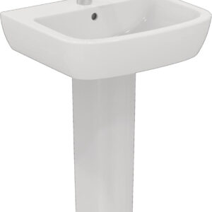 IDEAL STANDARD KHEOPS 60 x 50 white washbasin Ref. T058401 with or without washbasin column. Shop for premium plumbing and electrical products at Nigeria-Materiels.com. We deliver quality and reliability.