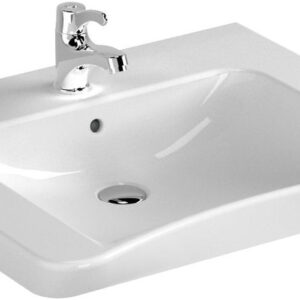 Mobilita white ceramic washbasin. Nigeria-Materiels.com is your trusted partner for industrial and plumbing needs. Shop with us for reliable solutions.