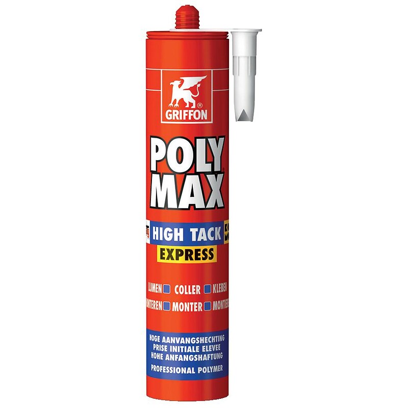 POLYMAX®HIGH TACK EXPRESS white polymer adhesive sealant box of 12 435g cartridges. Nigeria-Materiels.com is dedicated to providing premium industrial and plumbing supplies. Your satisfaction is our goal.