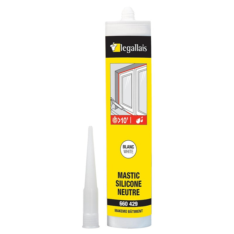 Makemo PL neutral building silicone sealant, black color, 300 ml cartridge. Nigeria-Materiels.com provides top-notch industrial and plumbing materials. Your projects deserve the best.