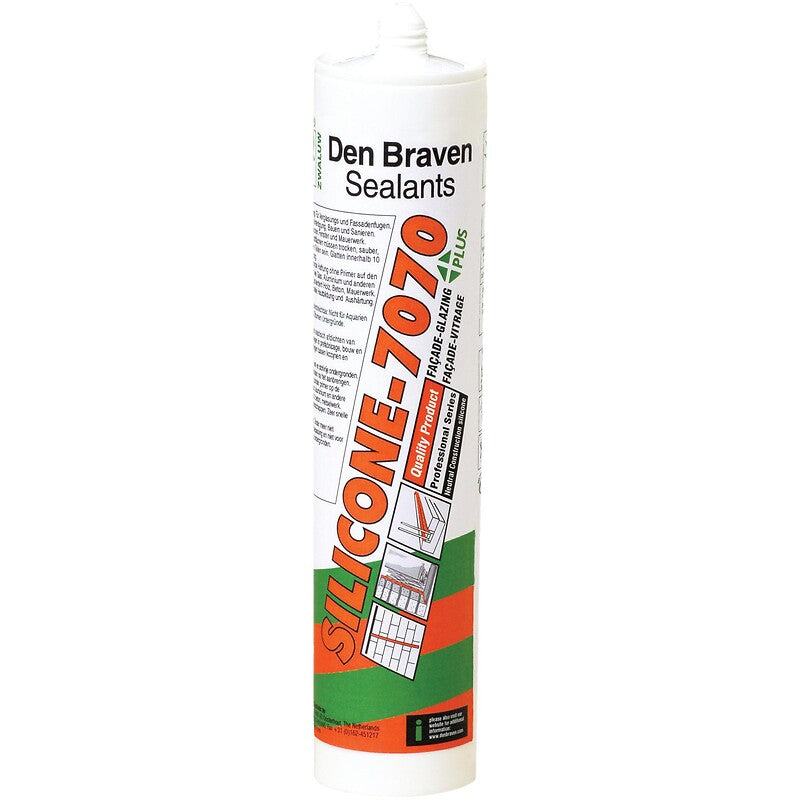 Neutral silicone alkoxy 7070 Plus building sealants, bronze color, box of 25 300 ml cartridges. Nigeria-Materiels.com is your trusted partner for industrial and plumbing needs. Shop with us for reliable solutions.