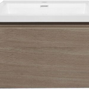 ALTERNA Primeo 70 cm wall-mounted vanity unit with 2 drawers, 3 colours available. Nigeria-Materiels.com offers high-quality industrial and electrical materials. Trust us for all your project needs.