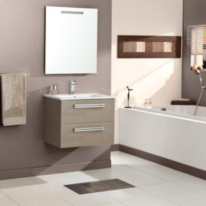 SEDUCTA 90 cm vanity unit with 2 drawers, light ash. Find high-quality plumbing and electrical products at Nigeria-Materiels.com. We cater to both small and large-scale projects.