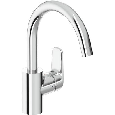 OKYRIS sink mixer with tube spout ht c3 chrome ref D0580AA. Your go-to online store for electrical and construction materials is Nigeria-Materiels.com. We ensure quality and affordability.