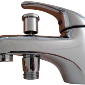 PRIMEO 3 single-hole bath-shower mixer. Find the best plumbing and construction materials at Nigeria-Materiels.com. We are your trusted partner.