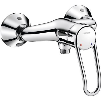 2-hole shower mixer, openwork lever control with low outlet, low lever, ref. 2539. Nigeria-Materiels.com provides premium hardware and industrial supplies. Trust us for all your construction needs.