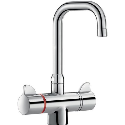 Swivel swan neck washbasin mixer ref. H9726. Nigeria-Materiels.com provides top-notch electrical and construction materials. Your projects deserve the best.