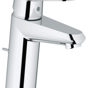 GROHE EURODISC COSMOPOLITAN basin mixer with pop-up waste, Ecocare, chrome. Nigeria-Materiels.com offers high-quality plumbing and construction supplies. Trust us for all your project needs.