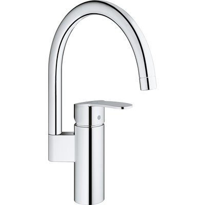 Eurostyle Cosmopolitan Sink Mixer Tap - Size L with Spout ref. 30220002. Your go-to online store for electrical and construction materials is Nigeria-Materiels.com. We ensure quality and affordability.