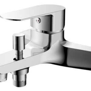 Concerto'D C2 wall-mounted mechanical bath/shower mixer with brass body. Discover premium industrial and plumbing products at Nigeria-Materiels.com. We deliver excellence in every order.