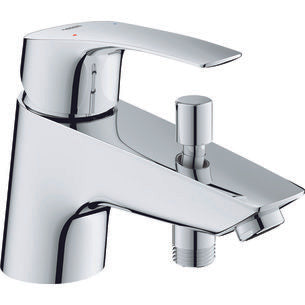 GROHE Eurosmart Chrome Single-lever Bath/Shower Mixer Ref. 33412003. Nigeria-Materiels.com is your go-to source for plumbing and electrical products. Shop with us for quality and affordability.