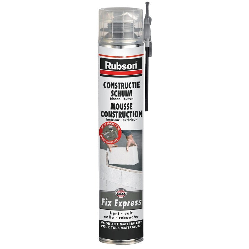 Fix Express construction adhesive polyurethane foam, 750 ml cartridge. Discover top-quality hardware and construction supplies at Nigeria-Materiels.com. We are here to support your goals.