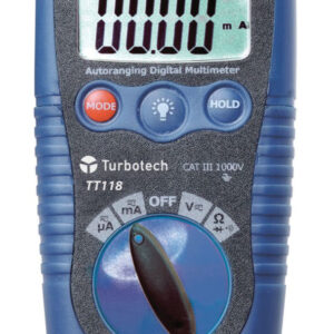 TT118 Digital Multimeter. Find reliable construction and plumbing products at Nigeria-Materiels.com. We make your projects easier and more efficient.