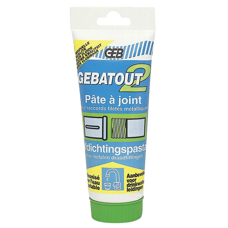 Gebatout joint paste 2 pots of 500 grams. Get the best industrial and construction materials at Nigeria-Materiels.com. We deliver excellence in every order.