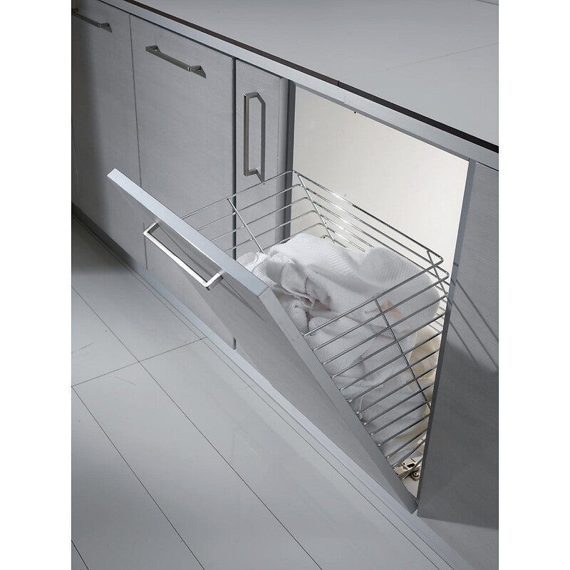 CHROME WIRE LAUNDRY BASKET 30X30 WITH COMPASS FOR TILTING DOOR. Welcome to Nigeria-Materiels.com, where you can find the best tools and materials for your projects. From plumbing to electrical, we’ve got you covered.