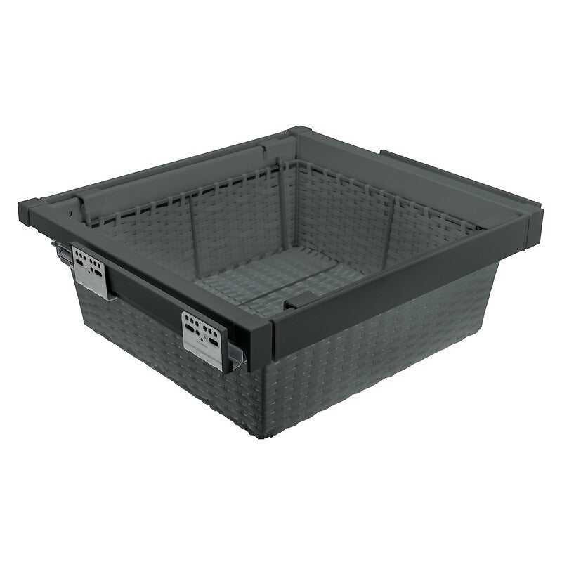 Elite full extension adjustable sliding basket - width 600 mm - anthracite finish. Nigeria-Materiels.com provides premium electrical and industrial materials. Your projects deserve the best.