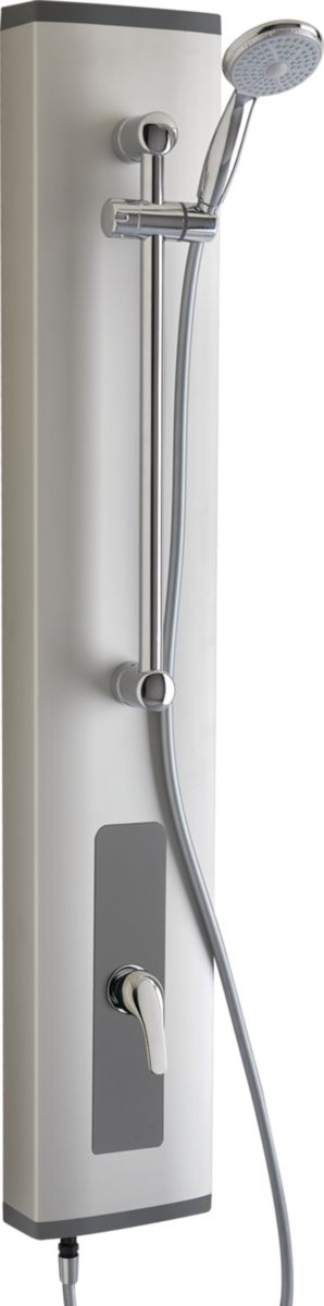 PRESTO shower panel with timed mixer alpa Prestotem 2 single-lever mixer with hand shower Ref 88818. Discover top-quality hardware and construction supplies at Nigeria-Materiels.com. We are here to support your goals.