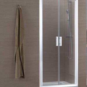 ALTERNA Concerto wall front access 2 hinged doors 70cm white profile transparent glass. Nigeria-Materiels.com offers a comprehensive range of plumbing and industrial materials. Shop with us for reliable solutions.