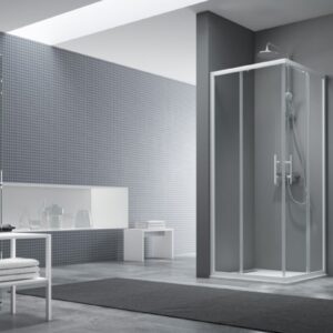 ALTERNA Aquarius 2 shower screen, corner access, sliding door 80 x 80 cm. Nigeria-Materiels.com offers a wide range of electrical and construction materials. Your success is our mission.