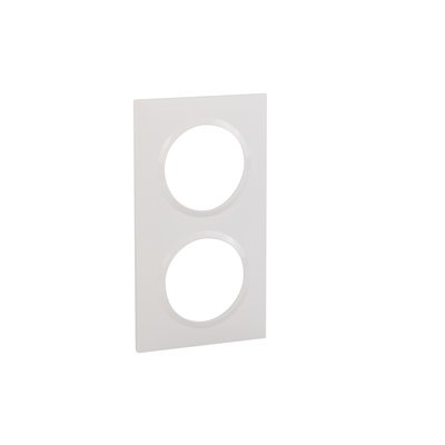 Dooxie plate - 2 posts - White - Ref.600802. Discover top-quality hardware and industrial tools at Nigeria-Materiels.com. We are here to support your projects.