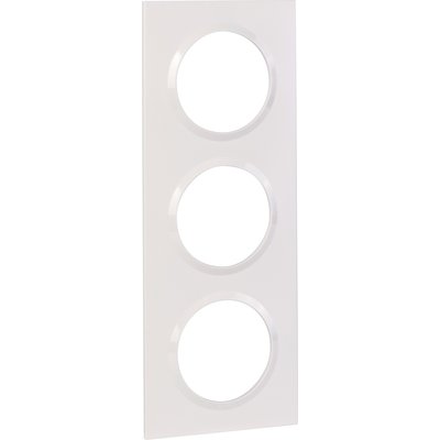 Dooxie plate - 3 posts - White - Ref.600803. Nigeria-Materiels.com is your go-to source for plumbing and electrical products. Shop with us for quality and affordability.