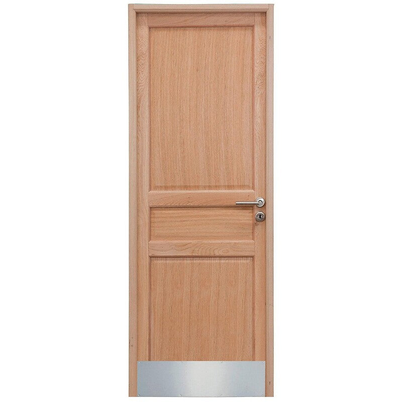 Stainless steel door protection plinth 8/10 - 200 x 930 mm. Nigeria-Materiels.com provides top-notch industrial and plumbing materials. Your projects deserve the best.