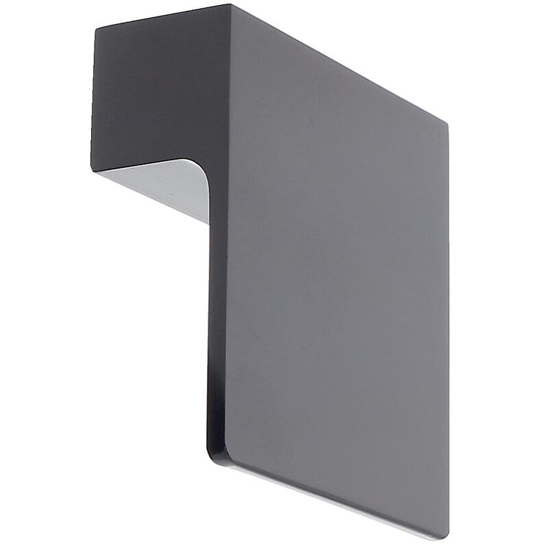 Bendor square L-shaped handle in aluminium with stainless steel effect finish, 60 x 60 mm, 32 mm center distance. Nigeria-Materiels.com is dedicated to providing premium construction and hardware materials. Your satisfaction is our priority.