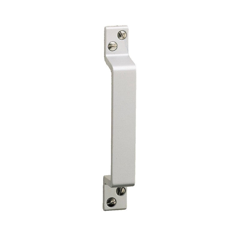 Straight aluminum profile pull handle for swing door length 209 mm. Nigeria-Materiels.com offers high-quality hardware and industrial tools. Trust us for all your project needs.