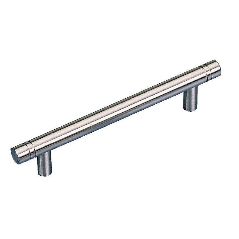 Straight brushed stainless steel handle Ø 10mm - length 165 mm center distance 128 mm. Find the best construction and hardware materials at Nigeria-Materiels.com. We are your trusted partner.