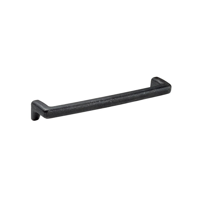 Zamak Kitchen handle - 128 mm center distance - aged matte black finish. Nigeria-Materiels.com is dedicated to providing premium construction and hardware materials. Your satisfaction is our priority.