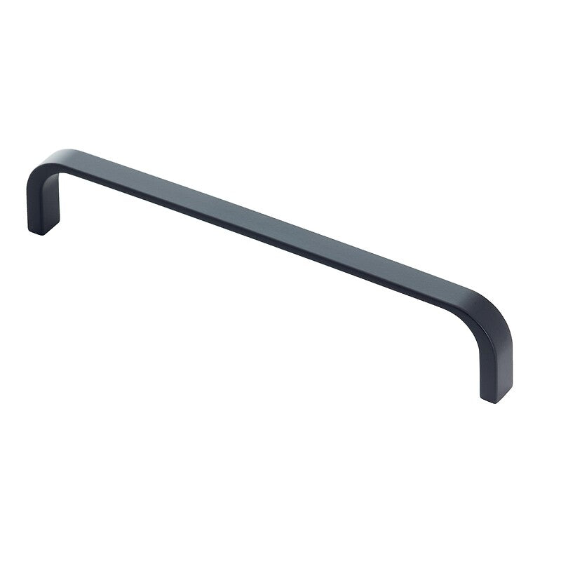 Pronto zamak handle - 160 mm center distance - 9005 matte black finish. Nigeria-Materiels.com is your trusted partner for all your construction and hardware needs. Shop with us for quality and affordability.