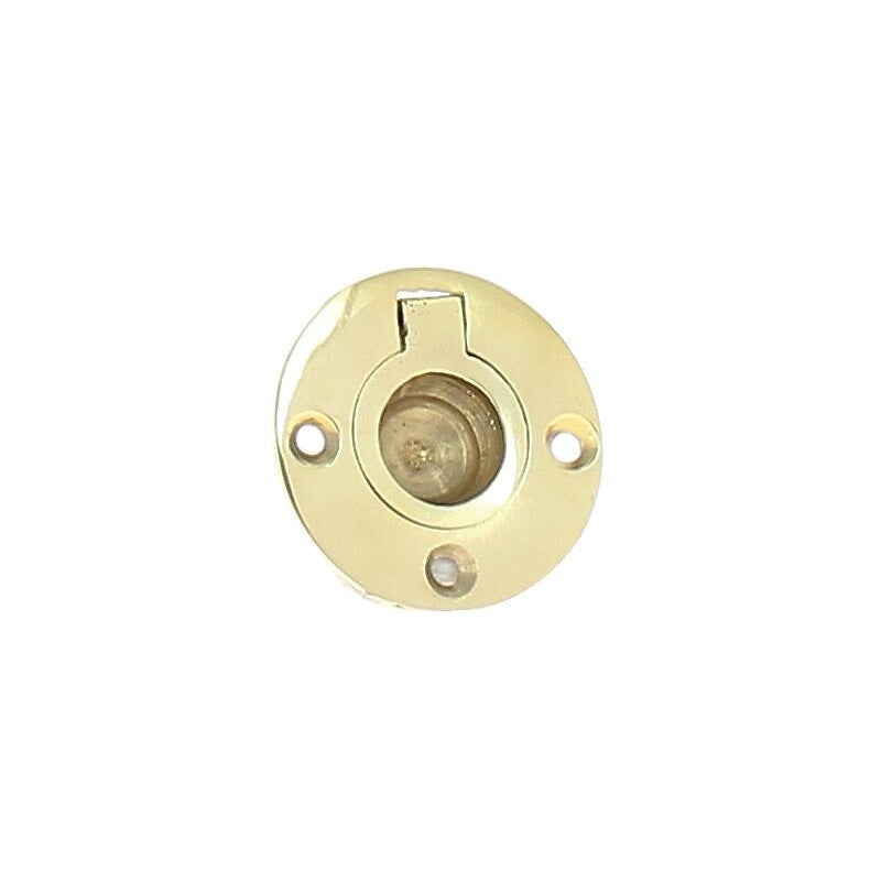 Round polished brass handle with marine feel Ø 38 mm. At Nigeria-Materiels.com, we bring you premium hardware and industrial tools. Shop with us for durable and efficient solutions.