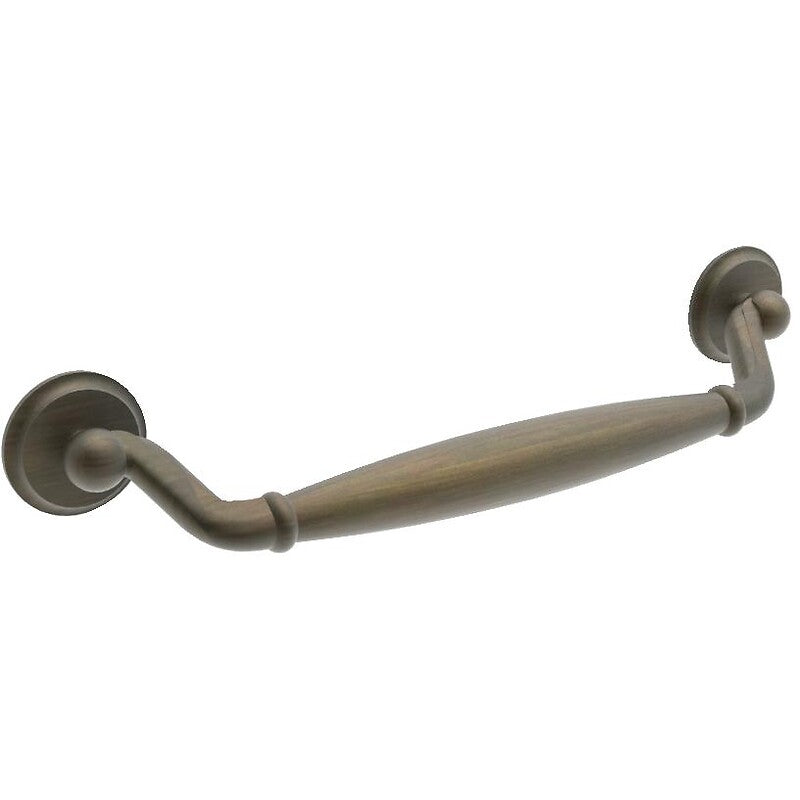 Rustic zamak handle 12423 - center distance 128 - aged silver finish. Nigeria-Materiels.com provides premium hardware and industrial supplies. Trust us for all your construction needs.