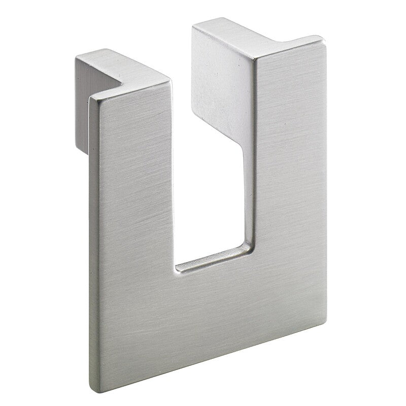 Zamak handle with stainless steel finish - 60 x 60 mm, 32 mm center distance - Vigilia. At Nigeria-Materiels.com, we bring you premium hardware and industrial tools. Shop with us for durable and efficient solutions.