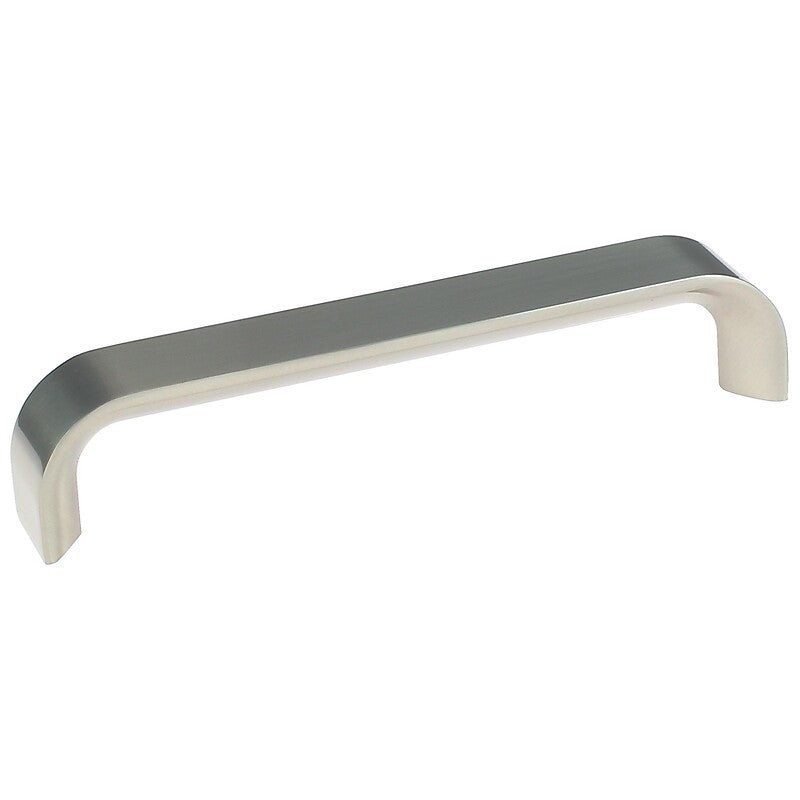 Zamak handle with stainless steel finish - length 137 mm, center distance 128 mm - Recife. Nigeria-Materiels.com is dedicated to providing top-notch electrical and construction supplies. Shop with confidence and ease.