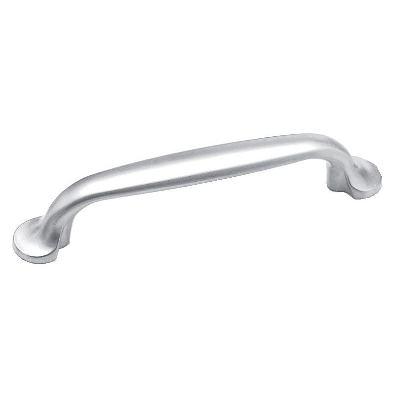 Zamak handle brushed nickel finish - length 126 mm center distance 96 mm - 7032. Nigeria-Materiels.com provides top-notch industrial and plumbing materials. Your projects deserve the best.