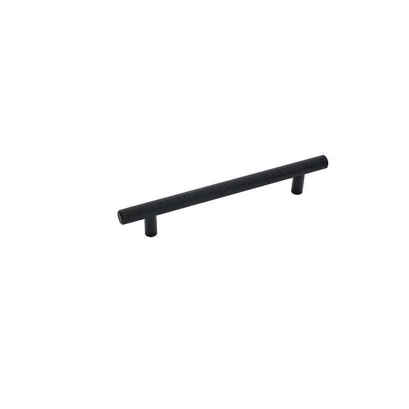 Quilt zamak handle - matte black - center distance 160. Nigeria-Materiels.com provides top-notch industrial and plumbing materials. Your projects deserve the best.