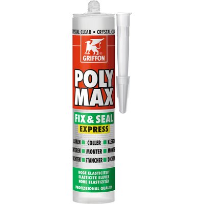 POLYMAX FIX & SEAL CRISTAL. Find the best plumbing and construction materials at Nigeria-Materiels.com. We are your trusted partner.