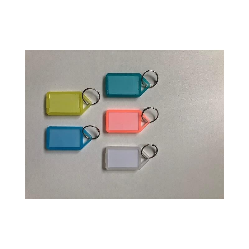 Large transparent key ring labels - 56 x 29.5 - bag of 25. Nigeria-Materiels.com offers high-quality hardware and industrial products. Trust us for all your project needs.