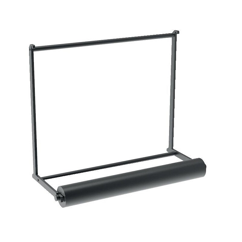 EOS roll holder for credenza bar - matte black finish. Nigeria-Materiels.com is your ultimate destination for hardware and construction supplies. We offer top-quality products for plumbing, electrical, and industrial needs.