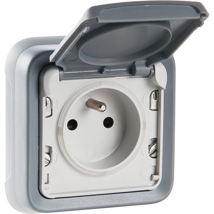 2P+T socket with protective eclips Prog Plexo complete recessed white - 16 A - Ref.069870. Nigeria-Materiels.com is your one-stop shop for electrical and hardware needs. Enjoy a seamless shopping experience.