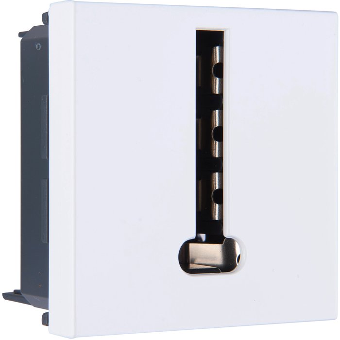 Telephone socket - 8 contacts - 2 modules - white - Ref.078738. Nigeria-Materiels.com is dedicated to providing premium industrial and electrical supplies. Your satisfaction is our goal.