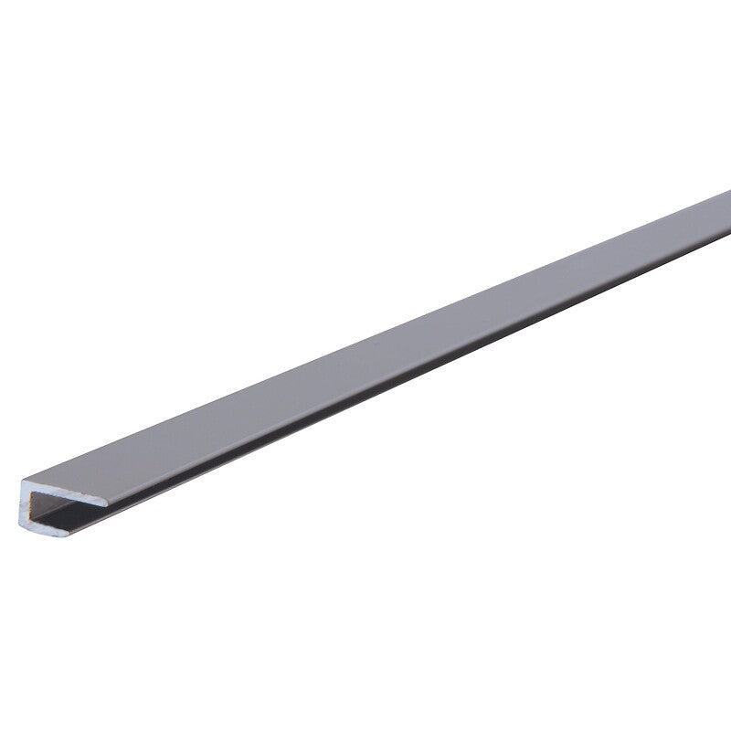 U-shaped aluminium finishing profile - 1220 mm x 3 mm. Nigeria-Materiels.com provides premium electrical and industrial materials. Your projects deserve the best.