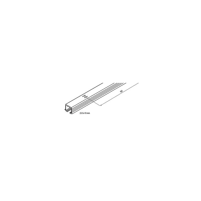 Clipo 26 single screw-on sliding rail, length 2500 mm. Find reliable industrial and plumbing supplies at Nigeria-Materiels.com. We make your projects easier and more efficient.