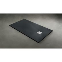 DAILY'O shower tray 120 x 90 cm anthracite slate. Discover premium plumbing and electrical supplies at Nigeria-Materiels.com. We are committed to delivering excellence in every product.