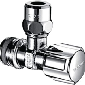 SCHELL COMFORT chrome angle valve 12 x 17 w/rosettes, Ref. 049060699. Find high-quality plumbing and electrical products at Nigeria-Materiels.com. We cater to both small and large-scale projects.