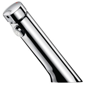 Temposoft 2 Chrome timed washbasin tap ref. 740500. Nigeria-Materiels.com offers a wide selection of hardware and plumbing products. Get the best tools for your projects today.